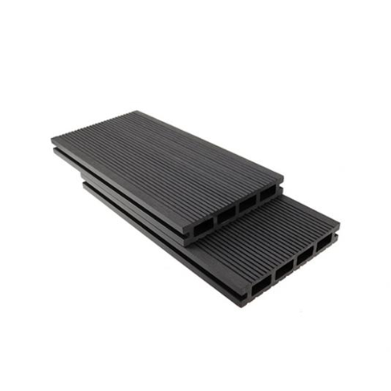 SRL-DEK 150 * 25 mm Čierna vodotesná drevená plastová podlaha