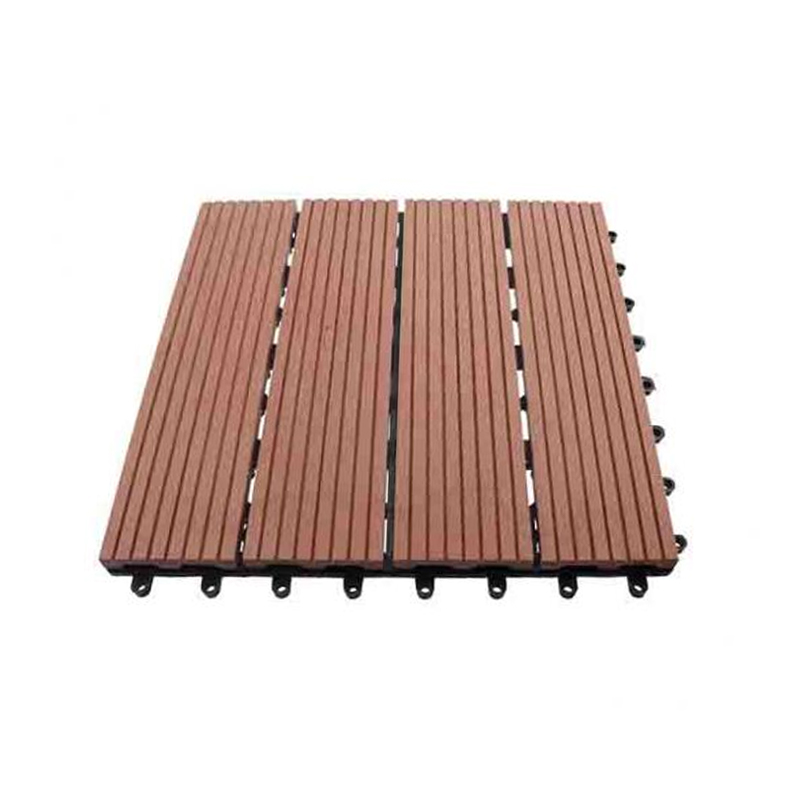 SRL-TILE 300 * 300 mm protišmykové zámkové WPC terasové podlahové dlaždice